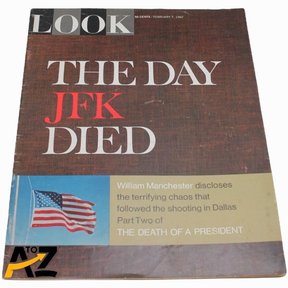 Lot 5 Look Life Magazines on JFK John F Kennedy (Death of a President) 1966-1969 - Picture 3 of 11